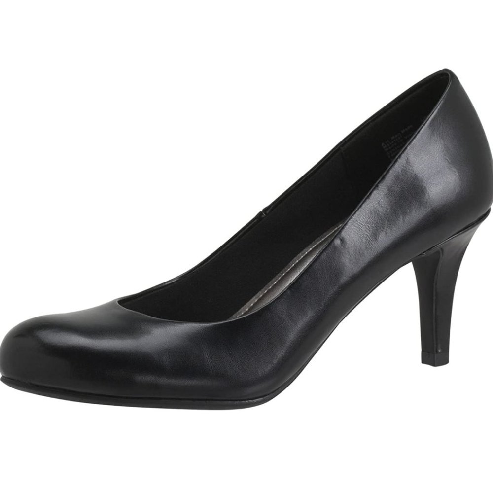 Comfort Plus by Predictions - 5 1/2 Wide Black 3" heel